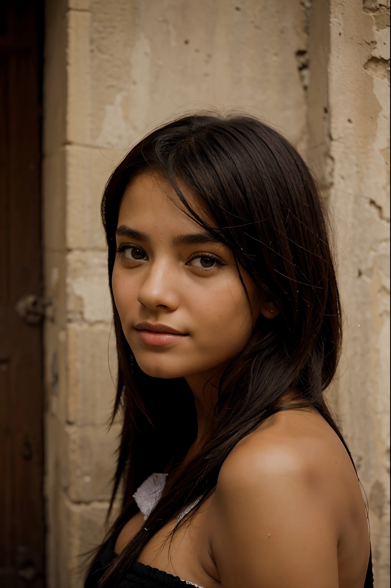 a portrait of a Girl from Egypt