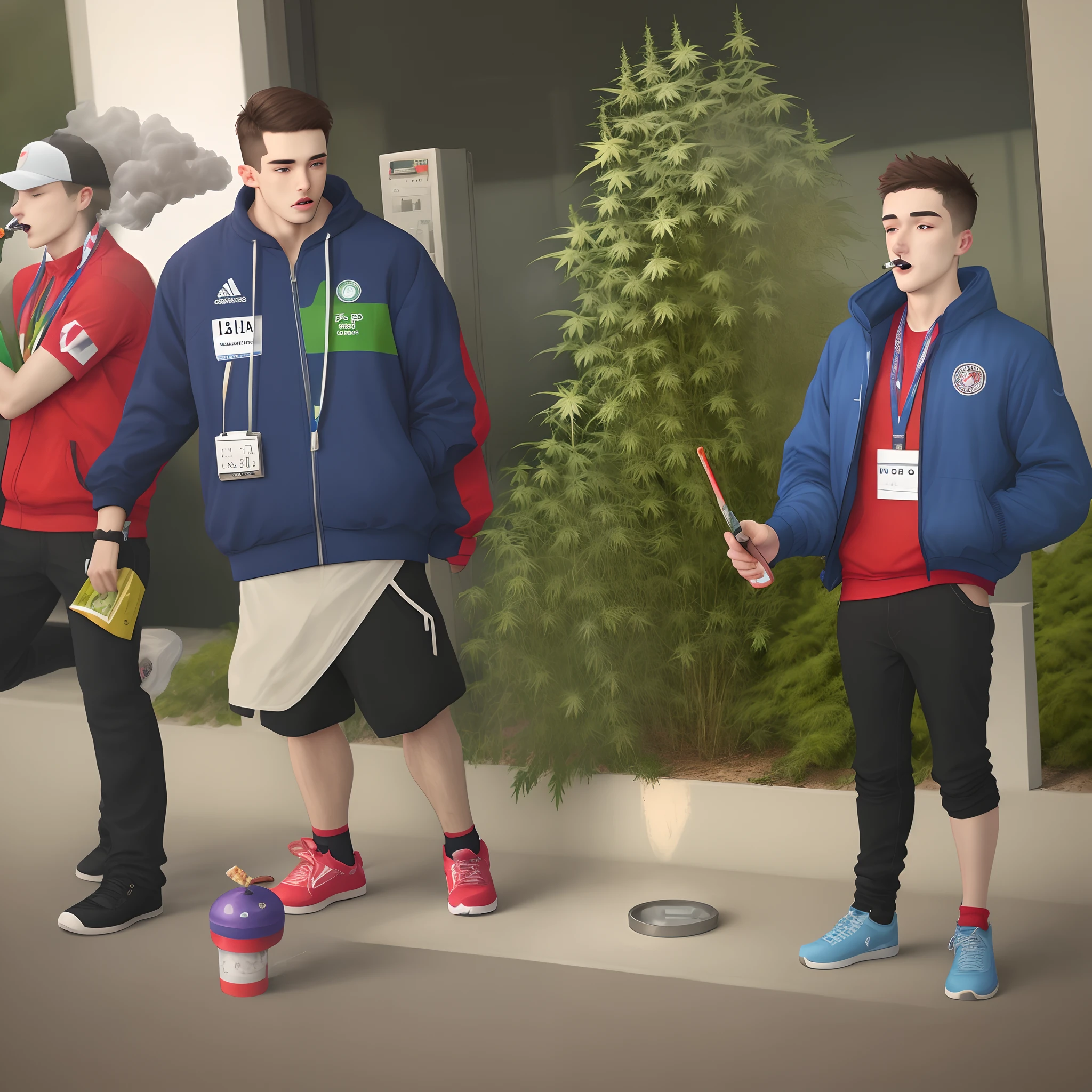 Weed smoking Olympics