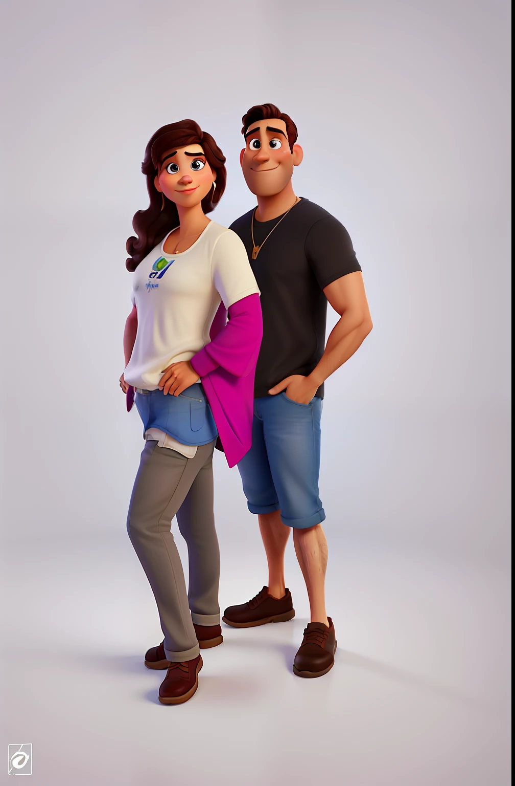 Poster no estilo Disney pixar, alta qualidade, melhor qualidade, homem sexy branco, 30 anos cabelo grisalho barba preta, musculoso, com fundo em um restaurante a luz de velas