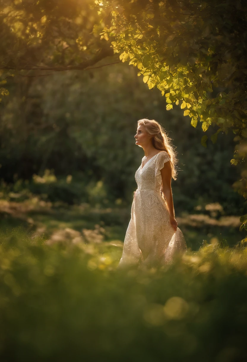 (girl in a garden),(best quality,highres),beautiful flowers,colorful butterflies,lush green grass,serene atmosphere,soft sunlight,gentle breeze,birds chirping,fresh air,calm and peaceful scenery,vivid colors,natural beauty,pleasant aroma,delicate petals,tall trees,clear blue sky,bursting with life,joyful and carefree feeling,harmony with nature,sun rays filtering through leaves,tranquil and relaxing environment,quiet and secluded corner,inviting and enchanting,delightful and soothing,blissful and rejuvenating,beauty in every detail,meticulously designed,picturesque landscape,abundance of flora and fauna
