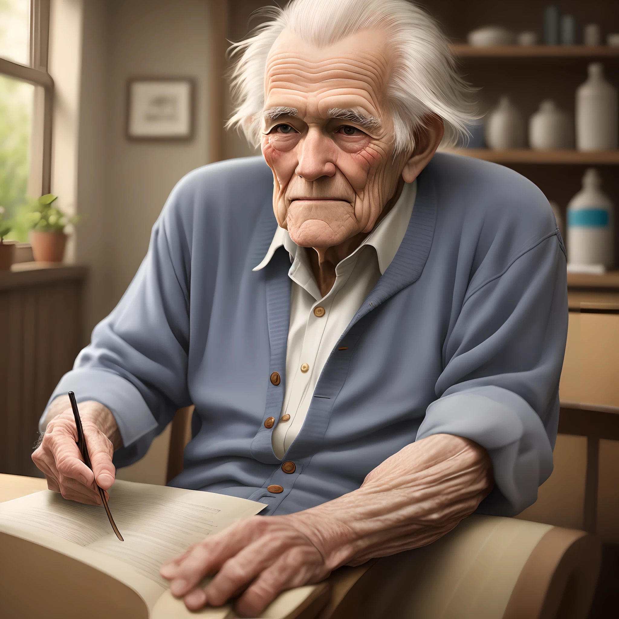 Astringent old man