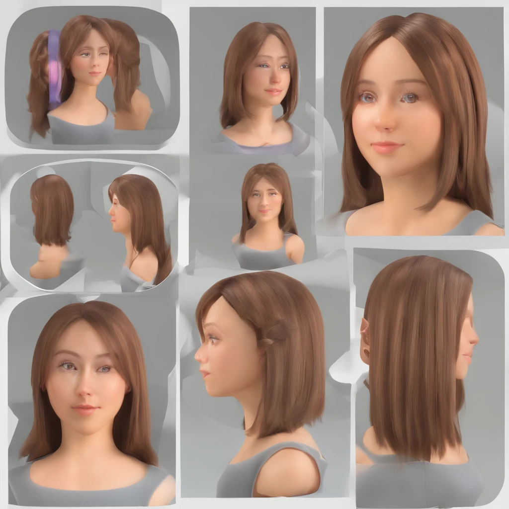 I'm just mori' I'm a woman got medium hair , Kind of thin face I'm 42 years old my hair is straight brown at shoulder length , pouco gordinha e amo cachorros