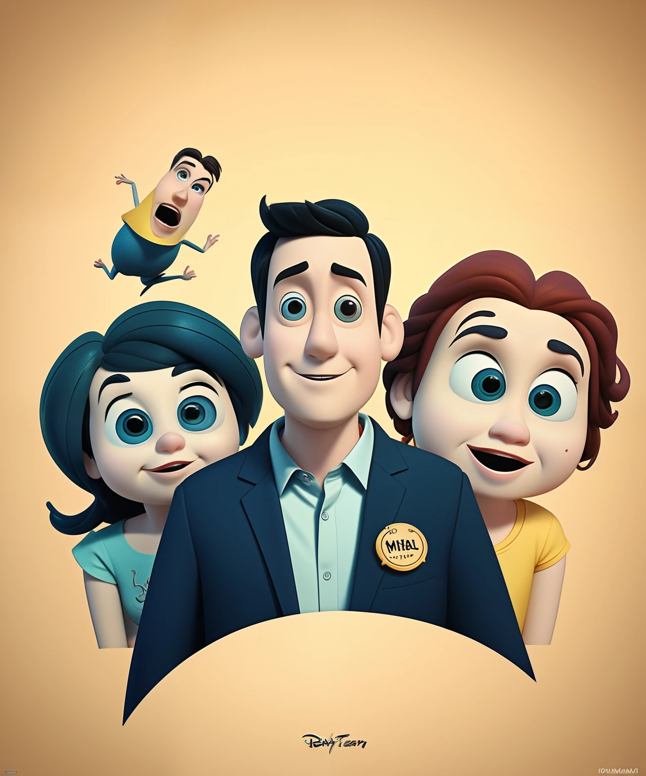 Fazer uma imagem minha estilo pixar @tcarmanhaes