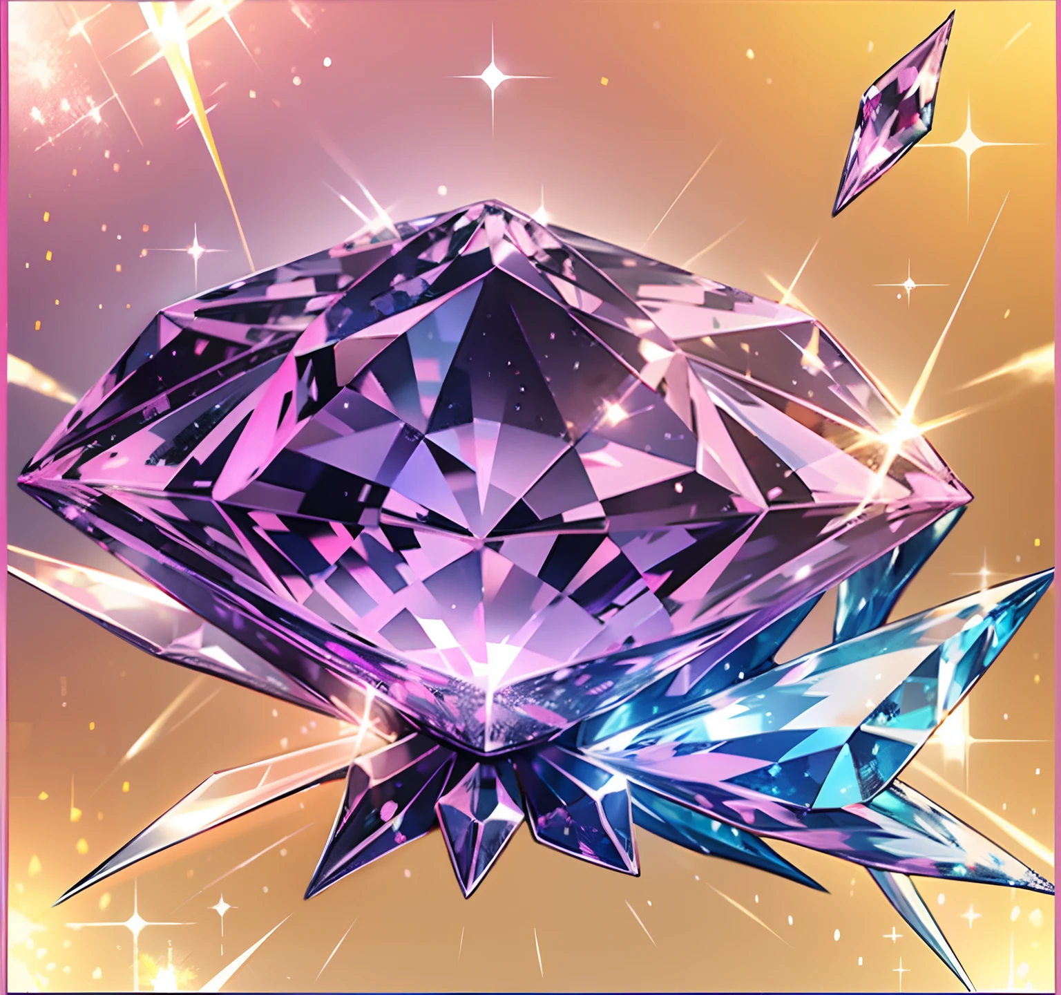 crystal,ore,Pink crystal,The diamonds are clearly defined,Sharp,It looks dangerous,luster,big breasts beautiful,Pink,Twinkle,Glaring, A crystal,Whole block,One by one,Sharp,Colorful,Colorful,Sparkling,The beautiful,with light glowing,Cross flash