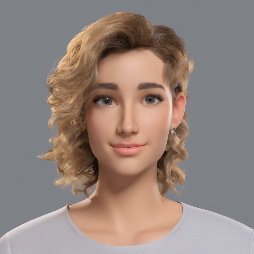 I'm just killin' I'm a boy got medium hair I wear earrings kinda thin face I'm 16 my hair is kinda straight and curly