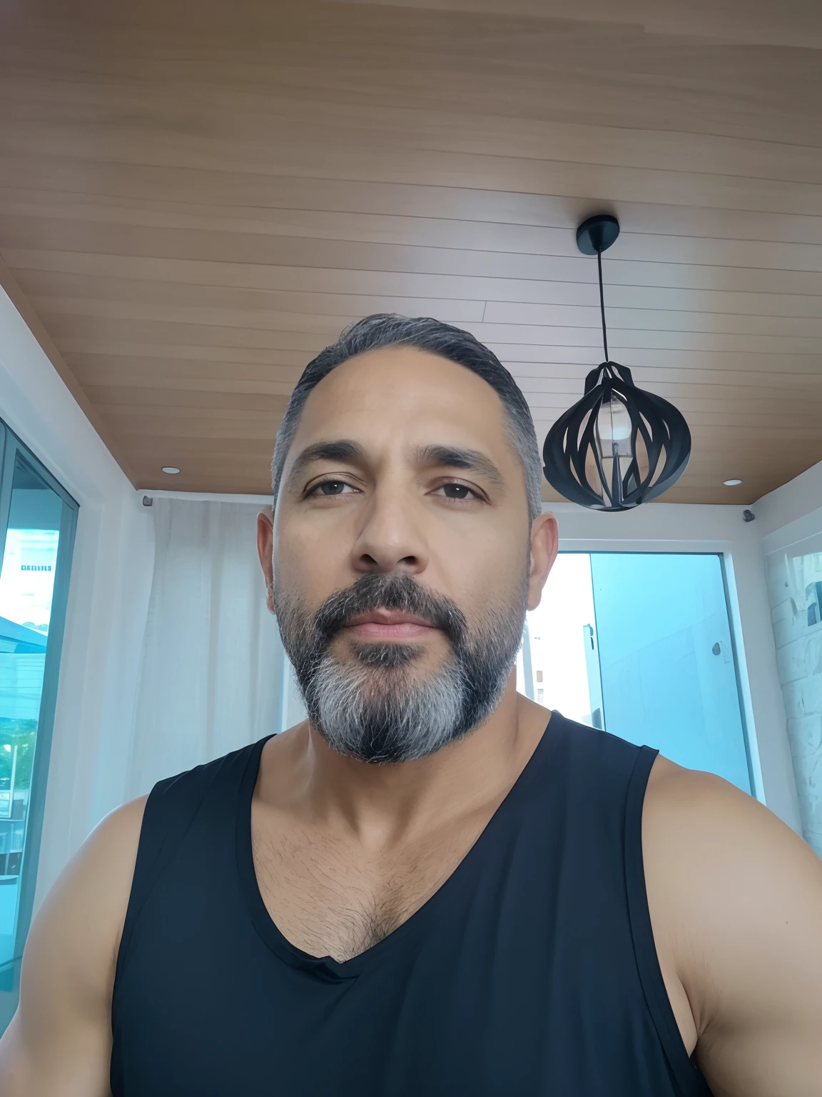 there is a man with a beard and a black shirt on, Homens de 45 anos, Homem de 4 0 anos, Homem de 5 0 anos, (38 anos), 38 anos, cerca de 3 5 anos, 3 6 anos, 4 5 I, david rios ferreira, 3 5 anos, 35 anos, 3 2 anos