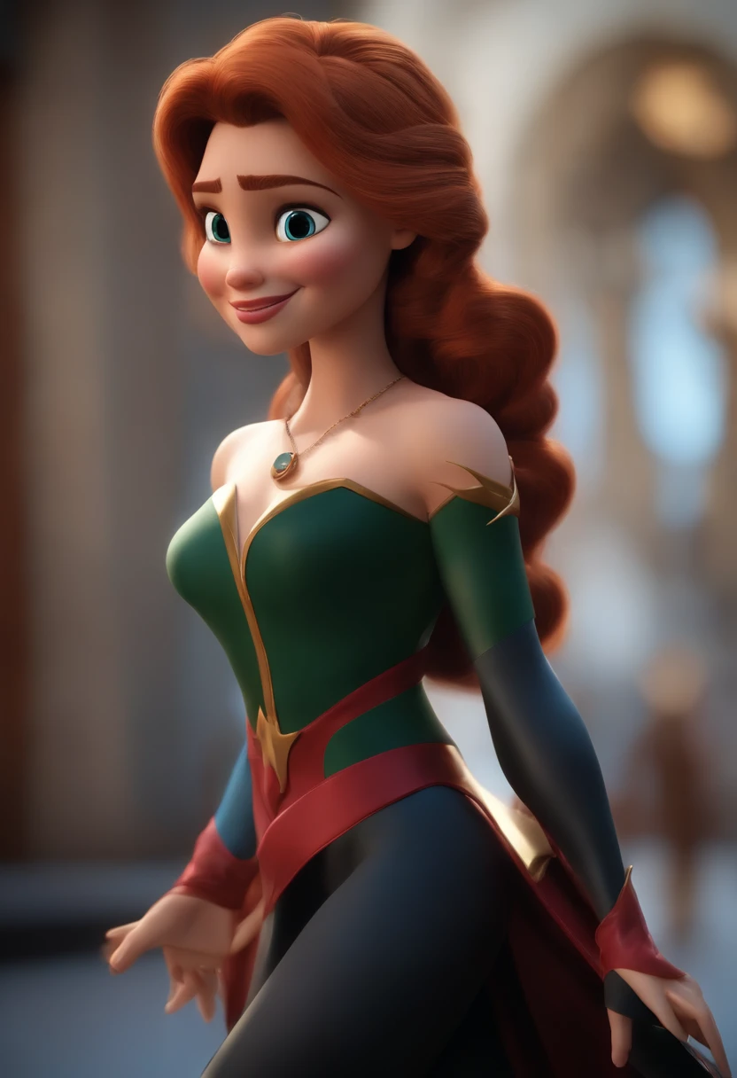 personagem dos desenhos animados de uma mulher com cabelos muito encaracolados preto com alguns fios brancos na altura dos ombros, com um grande sorriso,usando vestido vermelho, e um xale por cima,nariz pequeno e fino, animation character, Caractere estilizado, animation style rendering, 3D estilizado, Arnold Maya render, 3 d render stylized, toon render keyshot, Personagem 3D, Personagem 3D, 3d rendering stylized, 3 d character render, personagem de desenho animado, Personagem de close up, Pose de personagem, (Estilo Pixar) (master part:1.2) (Bokeh) (best quality) (pele detalhada) (textura detalhada) (8k) (argila) (Cinematic lighting) (foco nítido