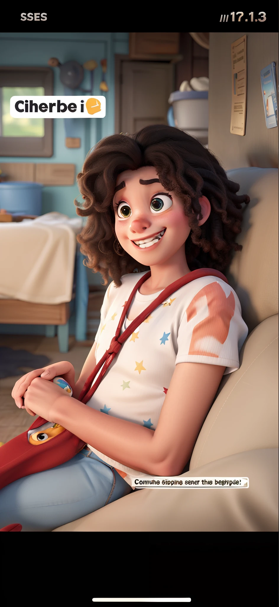 Criar imagem Disney Pixar