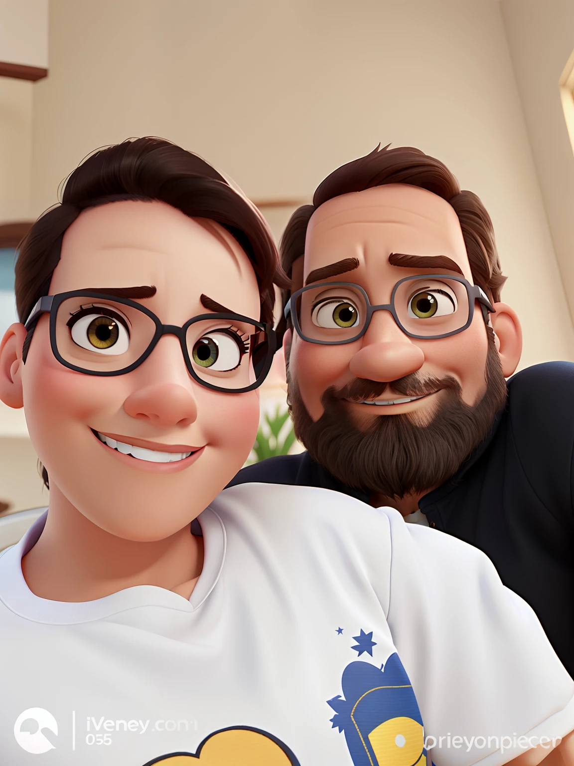 Mulher e homem estilo Disney pixar ,alta qualidade,melhor qualidade