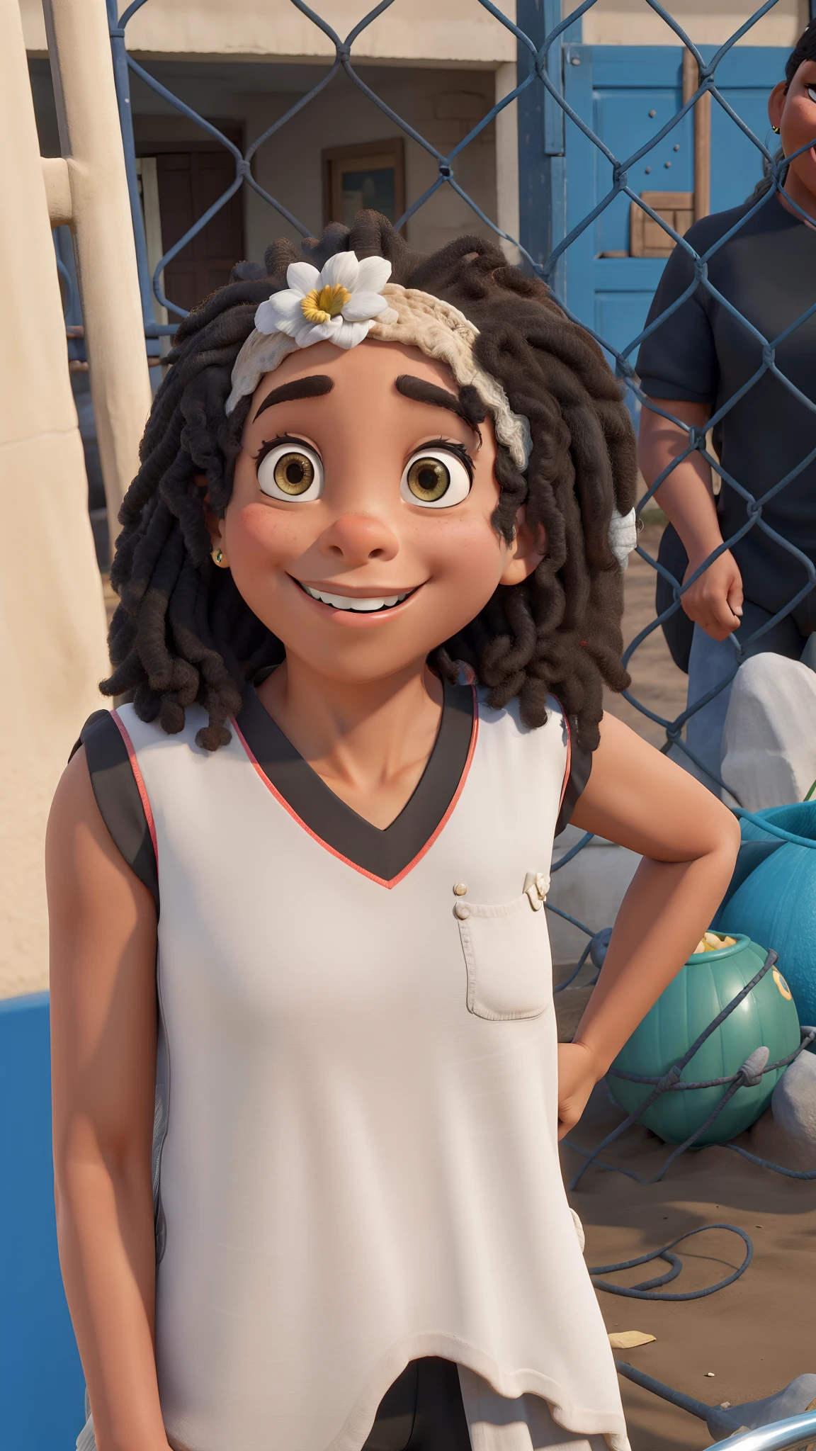 Obra-prima, de melhor qualidade, uma de dez anos, negra, bonita, Title Adventures of Manu