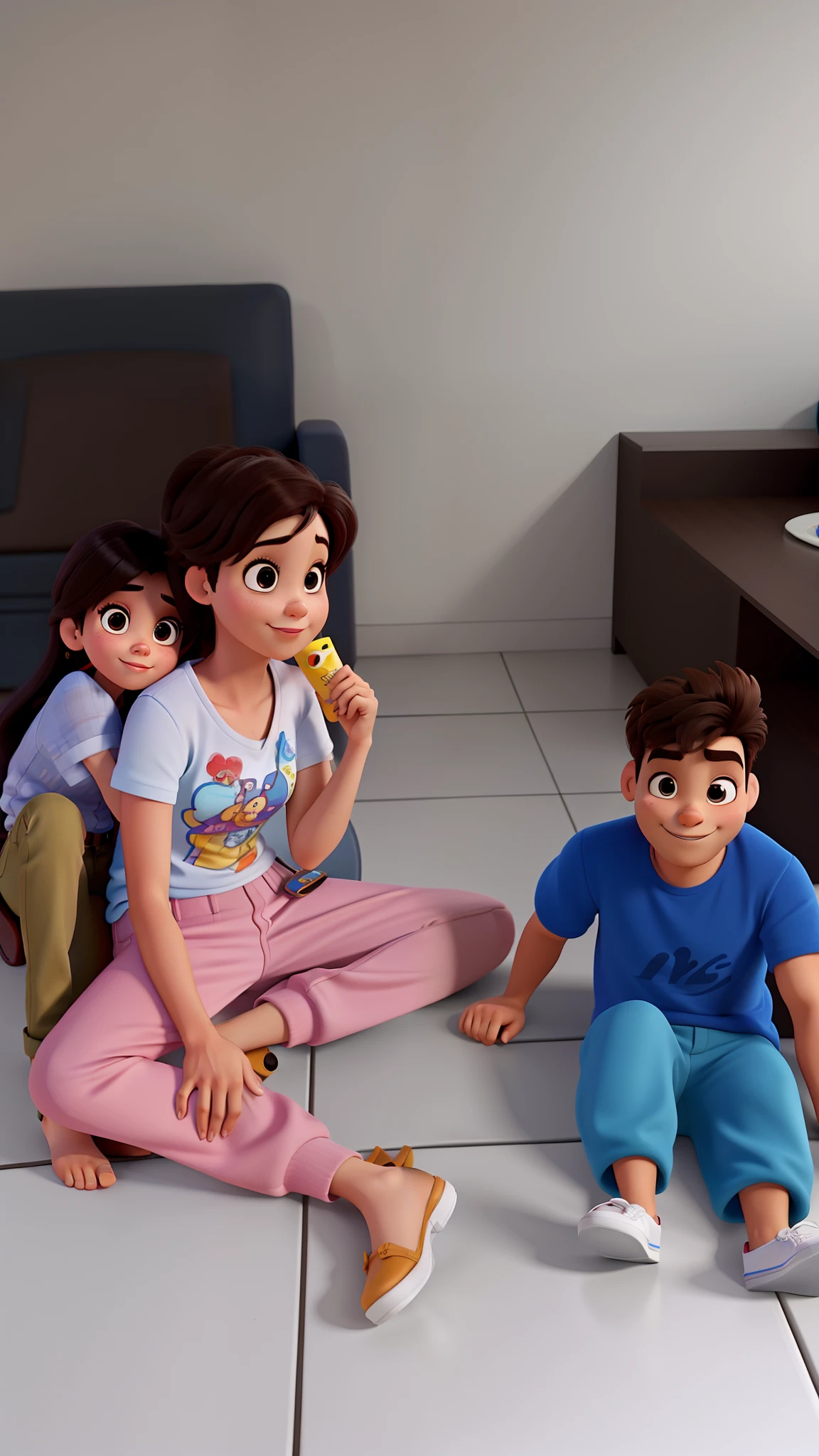 Casal estilo Disney pixar, alta qualidade, melhor qualidade