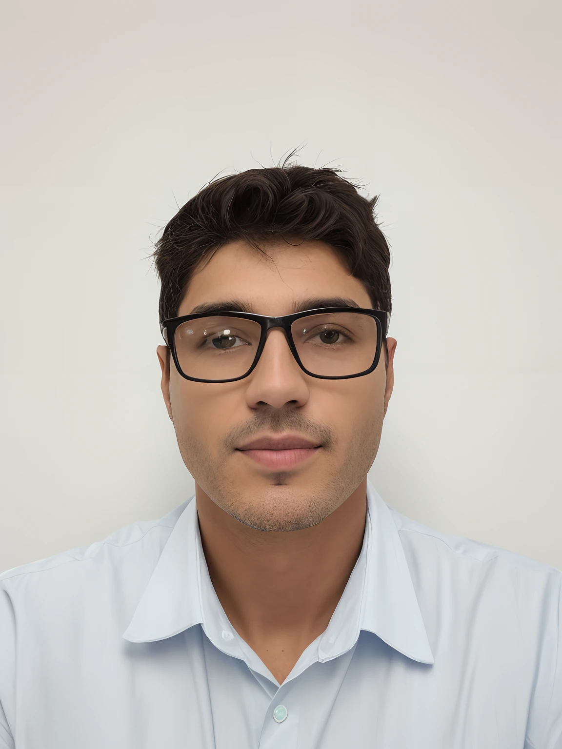 there is a man with glasses and a blue shirt posing for a picture, david rios ferreira, icaro carvalho, ignacio fernandez rios, Henry Alvim Correa, carmelo blandino, andres rios, luiz escanuela, encho enchev, Ignacio Fernandez Rios, daniel mirante, ignacio rios