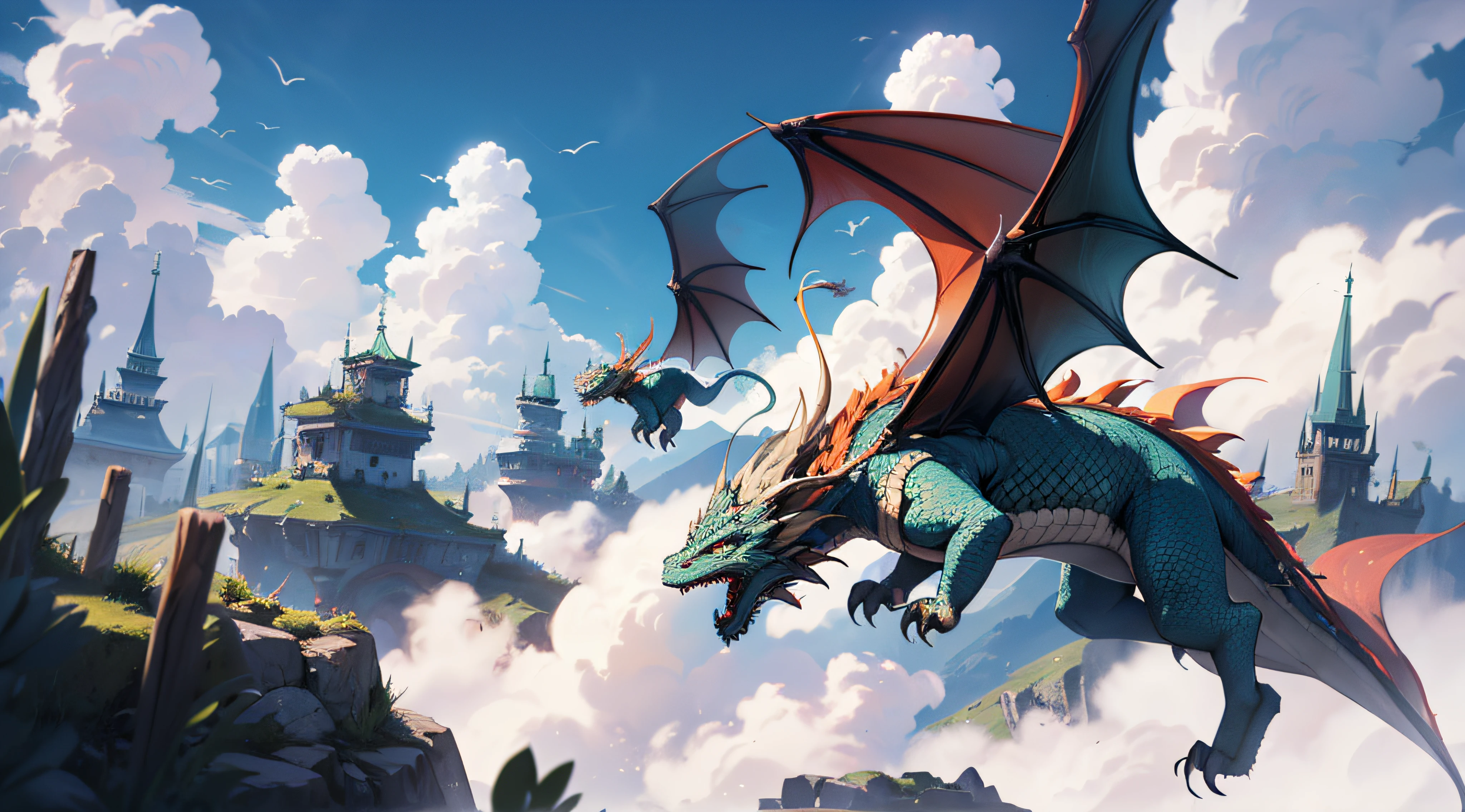 Minokawa bird dragon