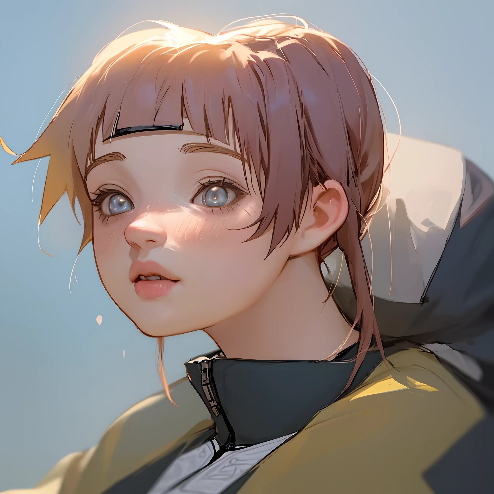 Naruto and Hinata kiss realistic version