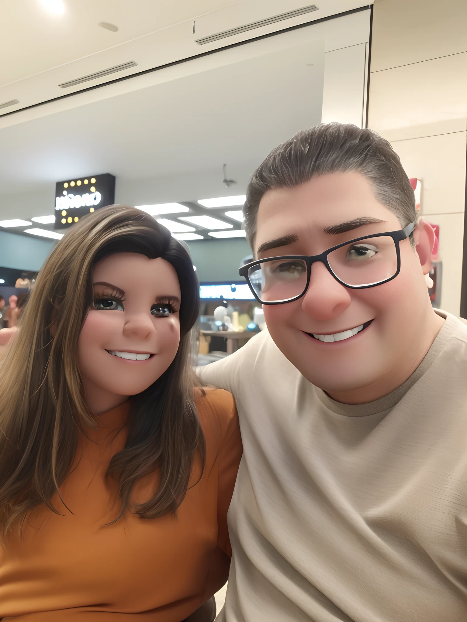 Recriar imagem no modelo Disney Pixar type B