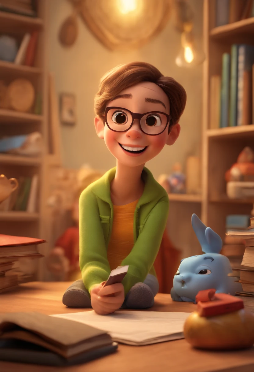 (psychologist,pixar,template) A psychologist creating a Pixar template for posting
(best quality,4k,8k,highres,masterpiece:1.2),ultra-detailed,(realistic,photorealistic,photo-realistic:1.37),vibrant colors,dream-like lighting,playful emotions,pixar characters,pixar animation,expressive eyes,sincere smiles,imaginative backgrounds,childhood wonder,meaningful connections,nurturing environment,captivating storytelling,colorful dreams,inspiring journeys,magical moments,heartwarming narratives,uplifting themes,unforgettable friendships,creative inspiration,happy memories,inclusive representation,toy-like textures,joyous laughter,humorous scenarios,whimsical details,artistic excellence,hopeful messages,fantasy worlds,heartfelt adventures,instant connection with viewers,cinematic charm