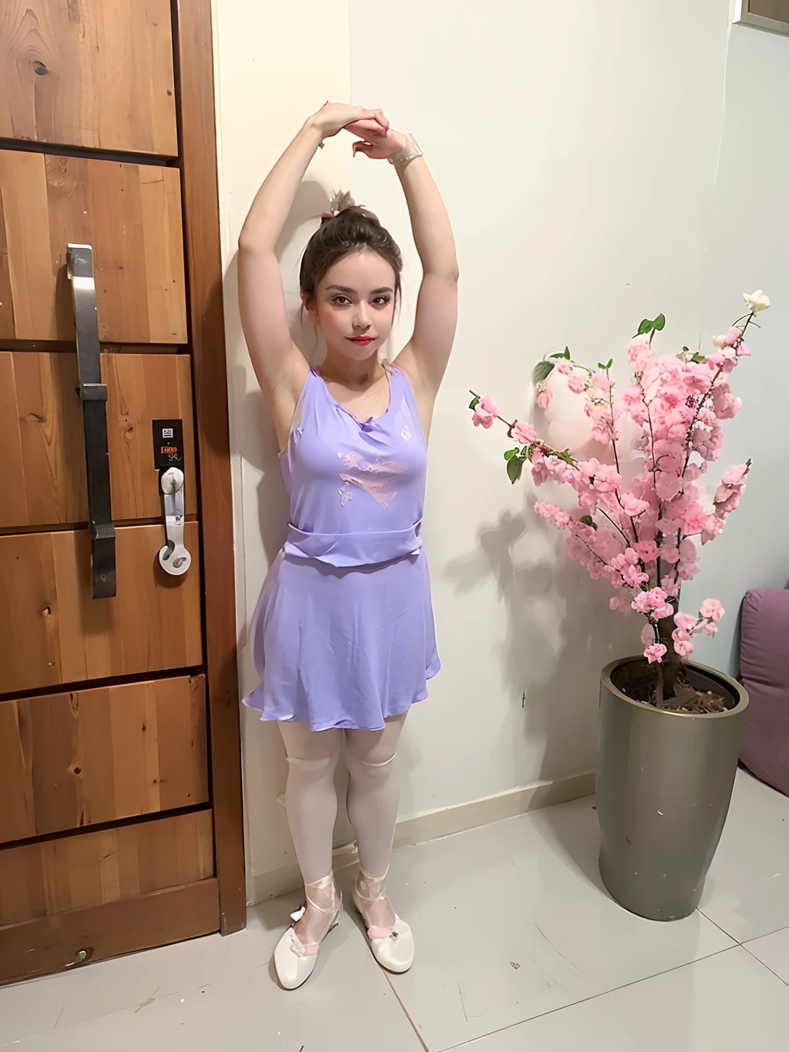girl going to dancing school