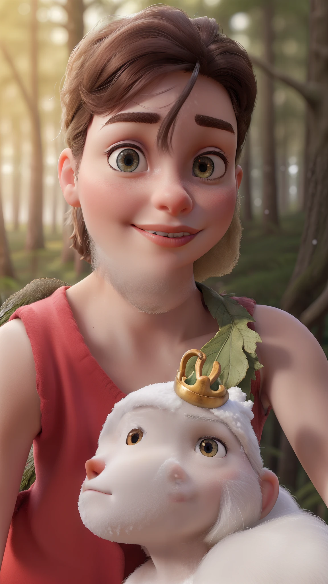 retrato, alta qualidade, Ukrainian girl fairy winter snow in forest through trees About 10 years old, olhos azuis, pele lisa, ((best quality, 8k, master part :1.3)), 1girl, beautiful young lady , roupa casual :1.2, na floresta, Rosto ultra-detalhado, Olhos detalhados, Double eyelidm