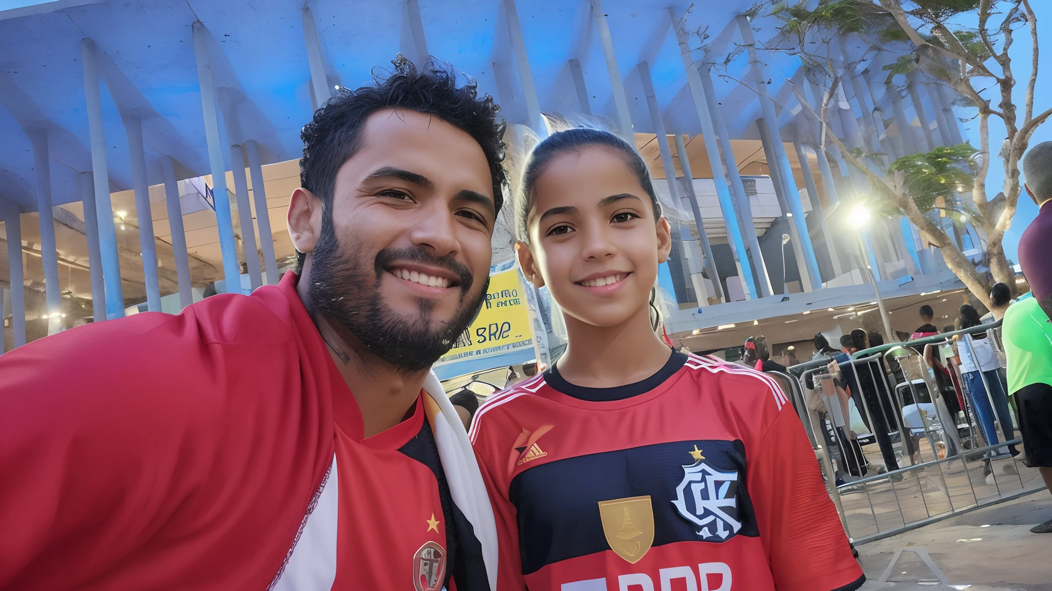 there is a man and a girl that are posing for a picture, andrea rocha, in sao paulo, david rios ferreira, malika favre, edu souza, by Willian Murai, ronaldo luis nazario da lima, gui guimaraes, ???, by Samuel Silva, valentina remenar, cr3, icaro carvalho