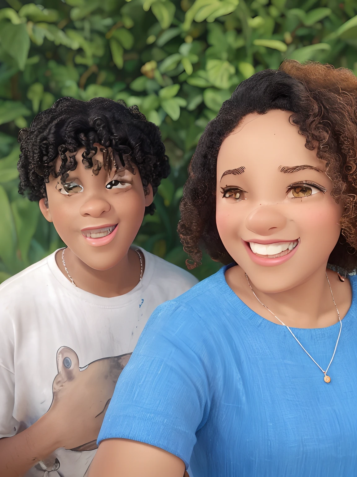 Capa de filme estilo Disney, uma menina preta com olhos castanhos, Dark skin and curly hair working painting pictures and an art studio in the background