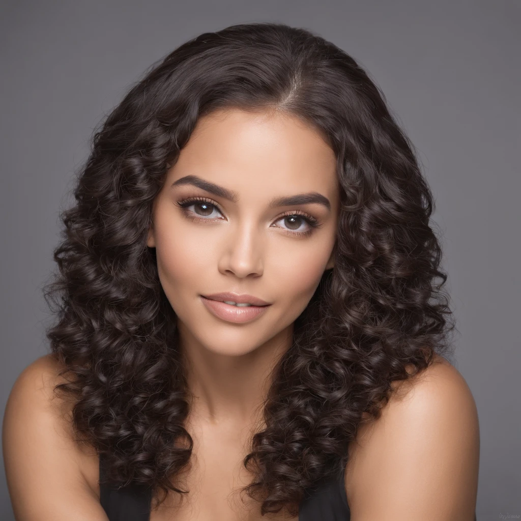 Une belle et étonnante femme brésilienne noire,un sourire parfait portrait de corps entier, gros seins, Boucles gratuites, nez parfait, cheveux noirs bouclés, (cheveux bouclés foncés et longs), Longs cheveux noirs sauvages bouclés, cheveux multiversaux, Brésilien, court, cheveux noirs bouclés, cheveux noirs bouclés, Boucles, cheveux ondulés étalés, Boucles baroques, Boucles, bouclés, cheveux bouclés, Texture des cheveux, Bang bouclé, lèvres charnues , espanique, Buxom moyen, vêtements mouillés, transpiration, clivage, beau visage, Des yeux bleus captivants, et taille modeste du buste, mettant en valeur sa beauté naturelle."