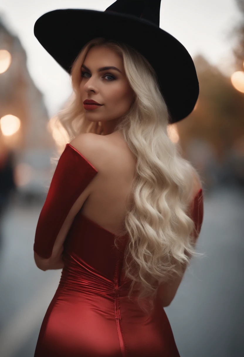 corpo pequeno, quadris estreitos, arms behind back, rosto perfeito, best quality, ultra-detalhado, master part, Altas, Papel de parede 8K, nu, Standing, pele branca, 1girl, 18-adolescente, ultra realistic, finamente detalhado , ultra-detalhado , pernas abertas, molhado finamente detalhado , pubic hair, separated-lips, seductiveexpression, pernas abertas, ecstatic, sedutor, pele ultra detalhada, master part, foto-realismo, (((hyper-realistic))), (((warm cinematic lighting,))) [[[Noturno, Escuro,]]] candid photo, tiro de corpo inteiro, (((Red Latex Witches Costume))), [[[Location of Old Victorian Street]]]
