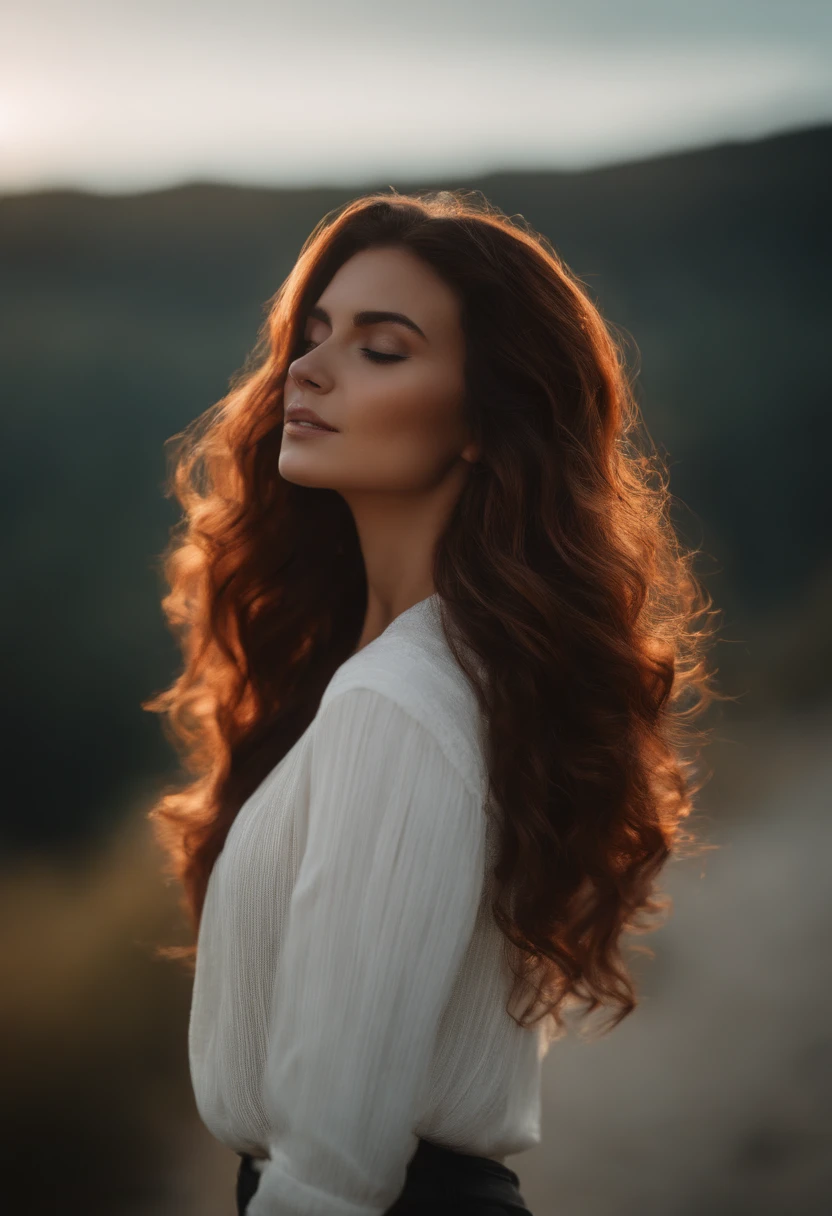 altamente detalhado, 8k, master part, 1girl, Vermelho empatado_Hair, vestir , louco_sorrir, (perfeito_rosto), circunstanciado_Background Story, cheio_corpo, florescer,(beautiful lighting:1.3), caustics, dynamic lighting, De_abaixo