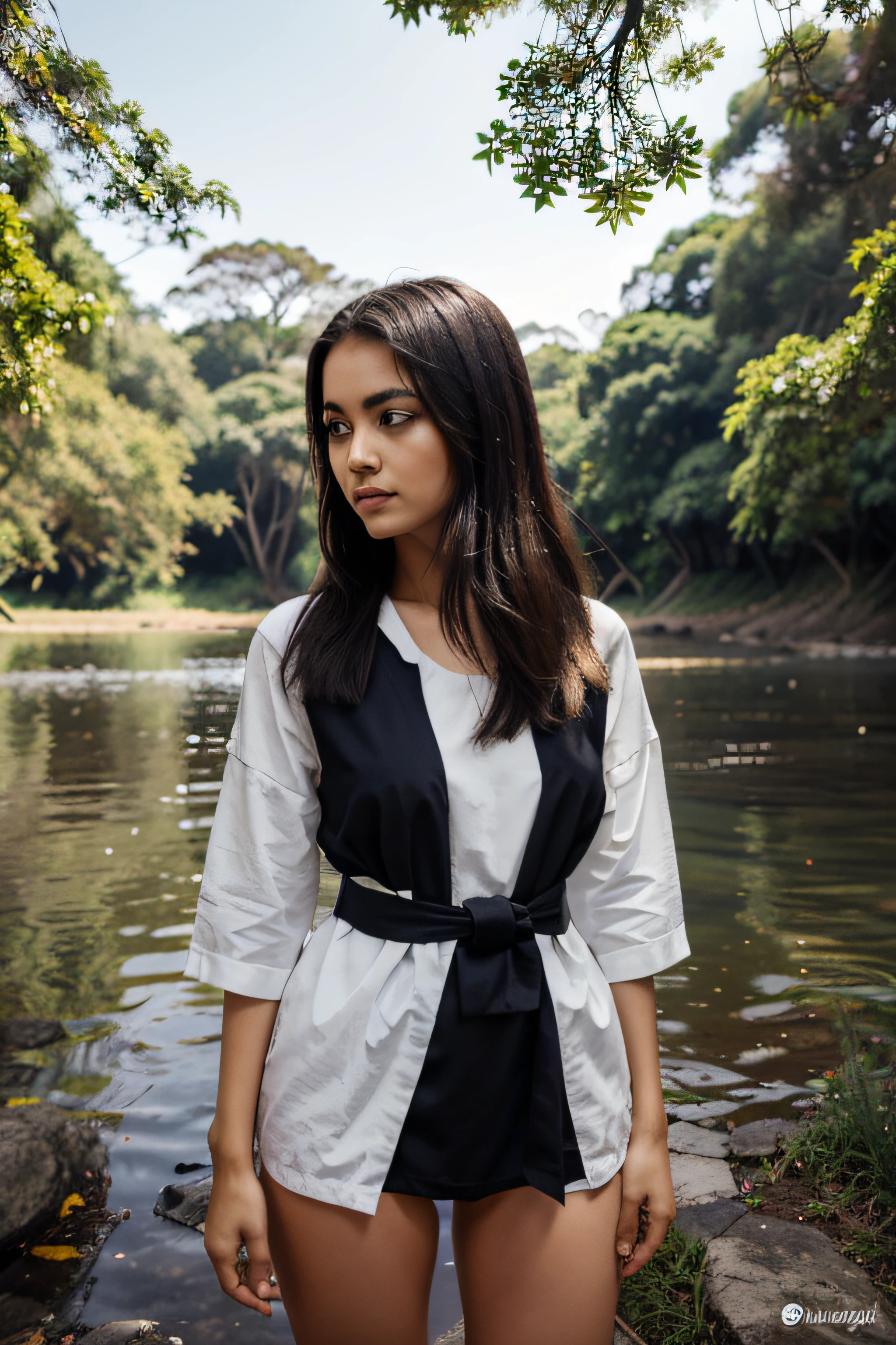 1girl, cemtra_tree, quem_Shizuha, raiva_veia, outemo, outemo_Folhas, franja, somente_tree, azul_olho, cego_franja, ramo, Noite, vestir, Caindo_Folhas, Floresta, ginkgo_folha, propriedade_folha, lago, folha, folha_Background Story, folha_Hair_enfeite, folha_em_Head, folha_imprimir, lips, Lemgas_Hair, Olhando_em_visualizador, maple_folha, Nemureza, ao ar livre, sozinho, Standing, pedra_lanterna, tree, debaixo_tree, cabelos pretos, Sensei