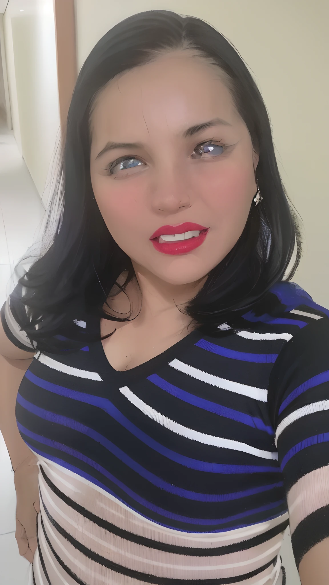 master part, best quality, 1girl, Supergirl, black hair, cabelos curtos, faixa de cabelo, olhos pretos, Luvas, capa vermelha, saia azul, camisa branca, blue skies, voador, cidade abaixo
