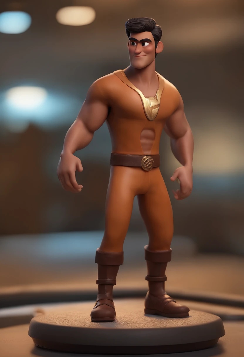 personagem dos desenhos animados de um homem com cabelo preto curto, uma camisa do time flamengo, animation character, Caractere estilizado, animation style rendering, 3d estilizado, Arnold Maya render, 3d stylized rendering, toon render keyshot, Personagem 3D , Personagem 3D, stylized 3d rendering, 3D character rendering, personagem de desenho animado, closeup character, Pose do personagem, (Estilo Pixar) (master part:1.2) (Bokeh) (best quality) (pele detalhada) (textura detalhada) (8k) (argila) (Cinematic lighting) (foco nítido