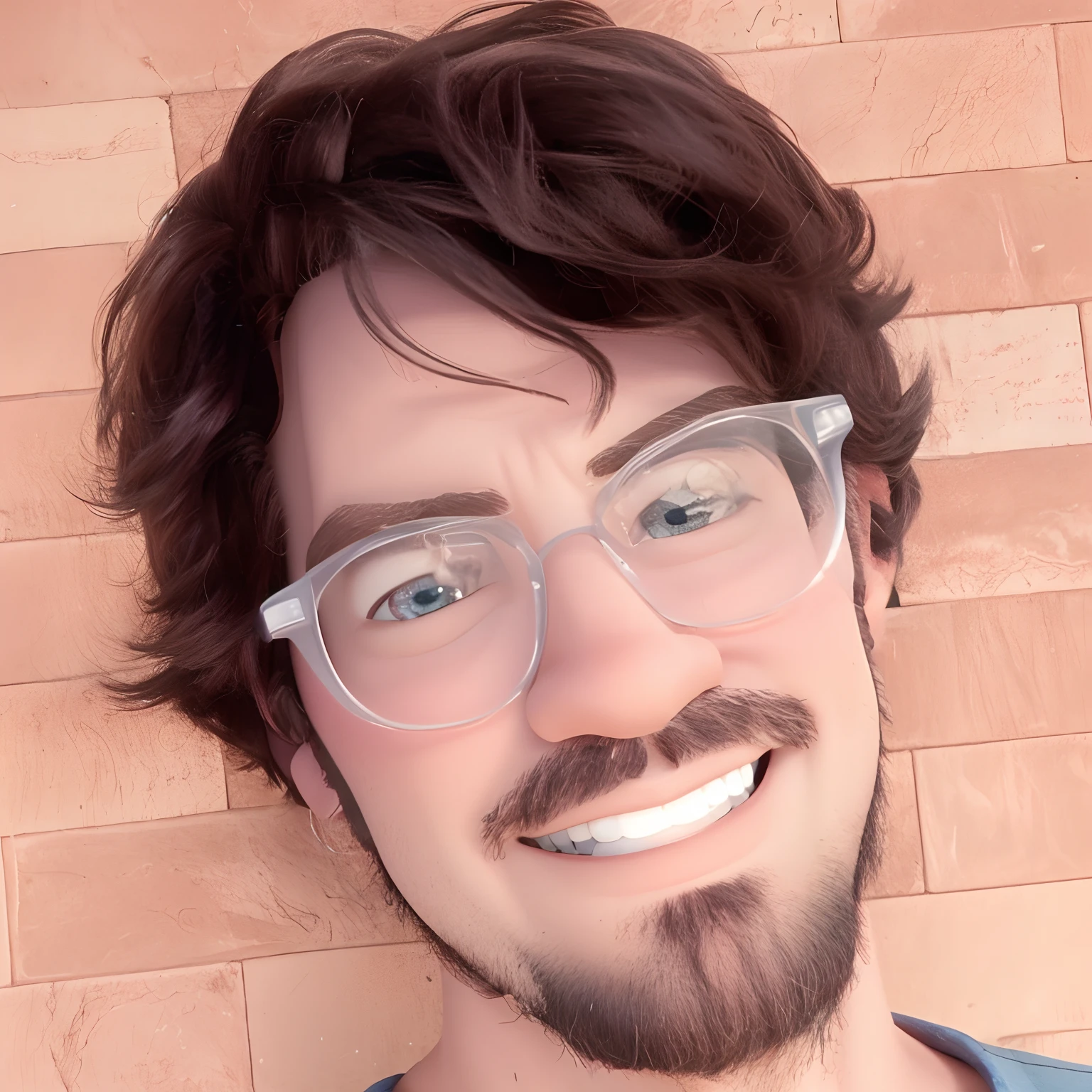 Homem estilo Disney Pixar Alta qualidade