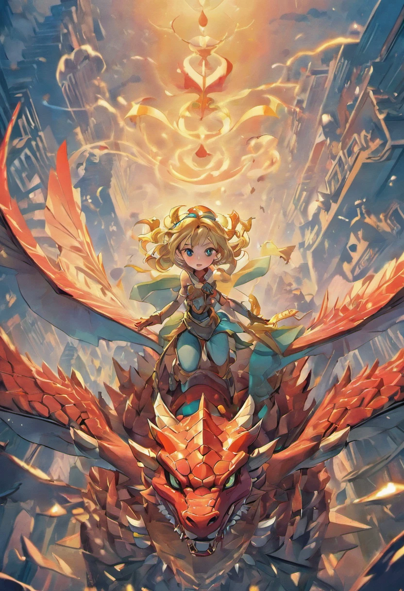 retrato da mulher, on top of a Dragon ::style cartoon, (((Front view))), Estilo Disney Pixar, Filme 3D, altamente detalhado, vivid colors (((corpo inteiro))) ::n_style realista, anime