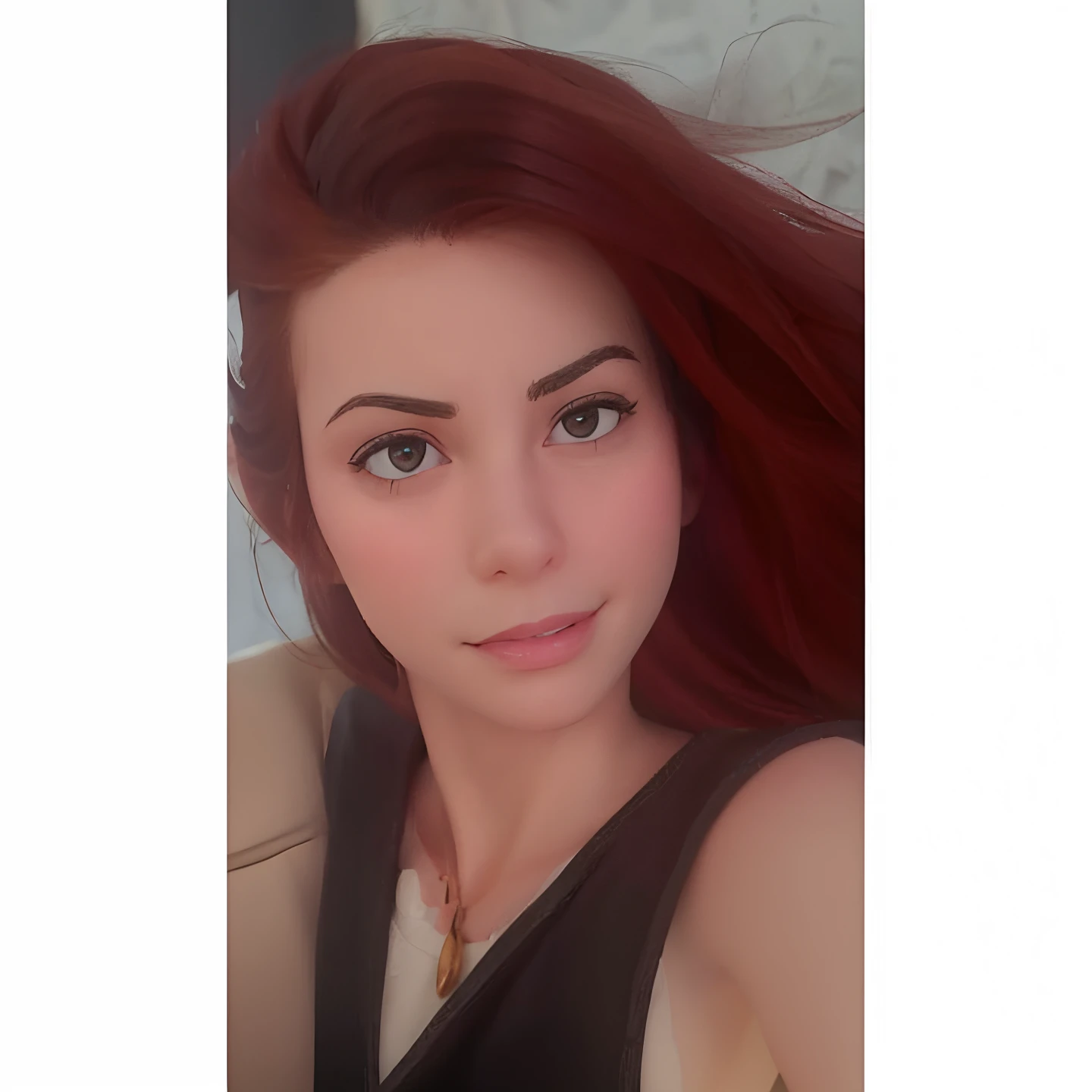 Create a Disney-style poster featuring a 40-year-old female character, Behind the cocked glasses, para mulheres, cabelos cor castanho claro na altura do ombro, sorriso feliz, queixo pequeno, . o cabelo deve ser cacheado, Caiu um pouco dos ombros. Roupa de confeiteira. Holding a small birthday cake in a pastry kitchen.