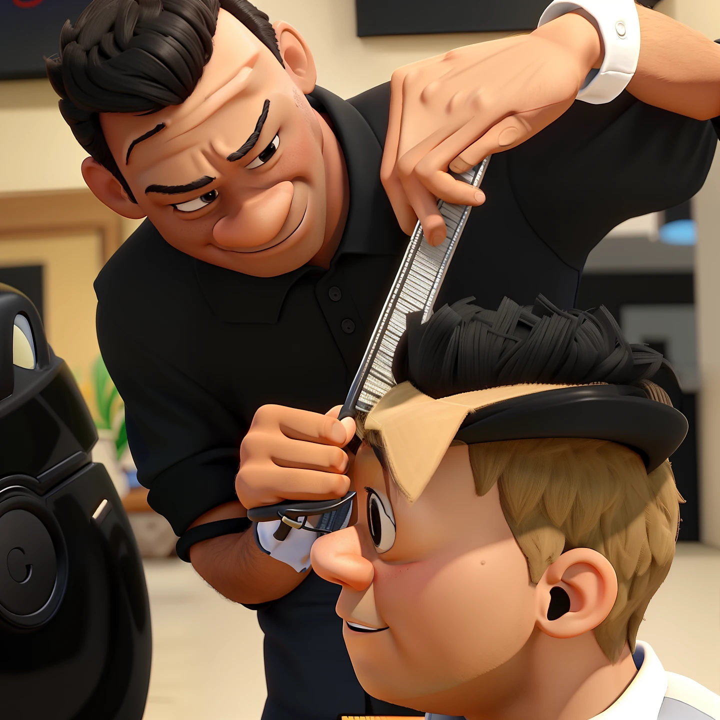HOMEM NEGRO ESTILO DINEY PIXAR. ALTA QUALIDADE MELHOR QUALIDADE