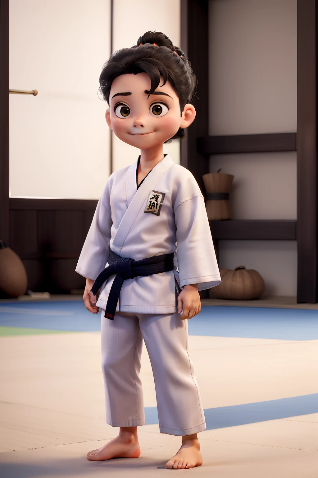 s de kimono de luta judo faixa branca e meninakimono de luta judo