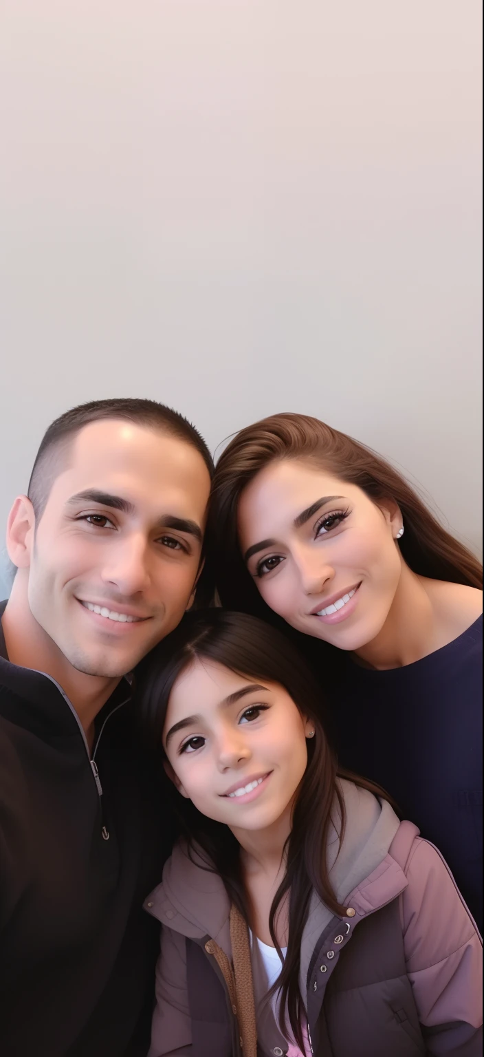 There are two people and a posing for a photo, imagem de perfil, portrait of family of three, foto do perfil, Family photo, cerca de 3 5 anos, family portrait, Happy family, foto de perfil, imagem profissional, imagem do avatar, fami, foto de grupo, foto de perfil, fernanda suarez, vacation photo, marido esposa e filho, divertindo-se