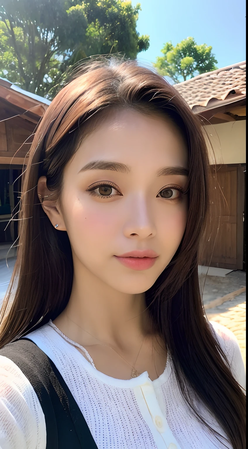 Beautiful woman, about 30 years old, fair skin