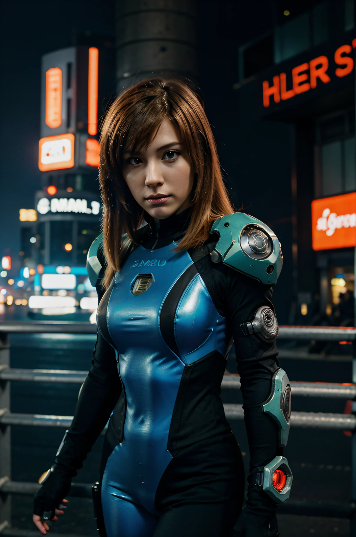 Samus Aran, cyberpunk