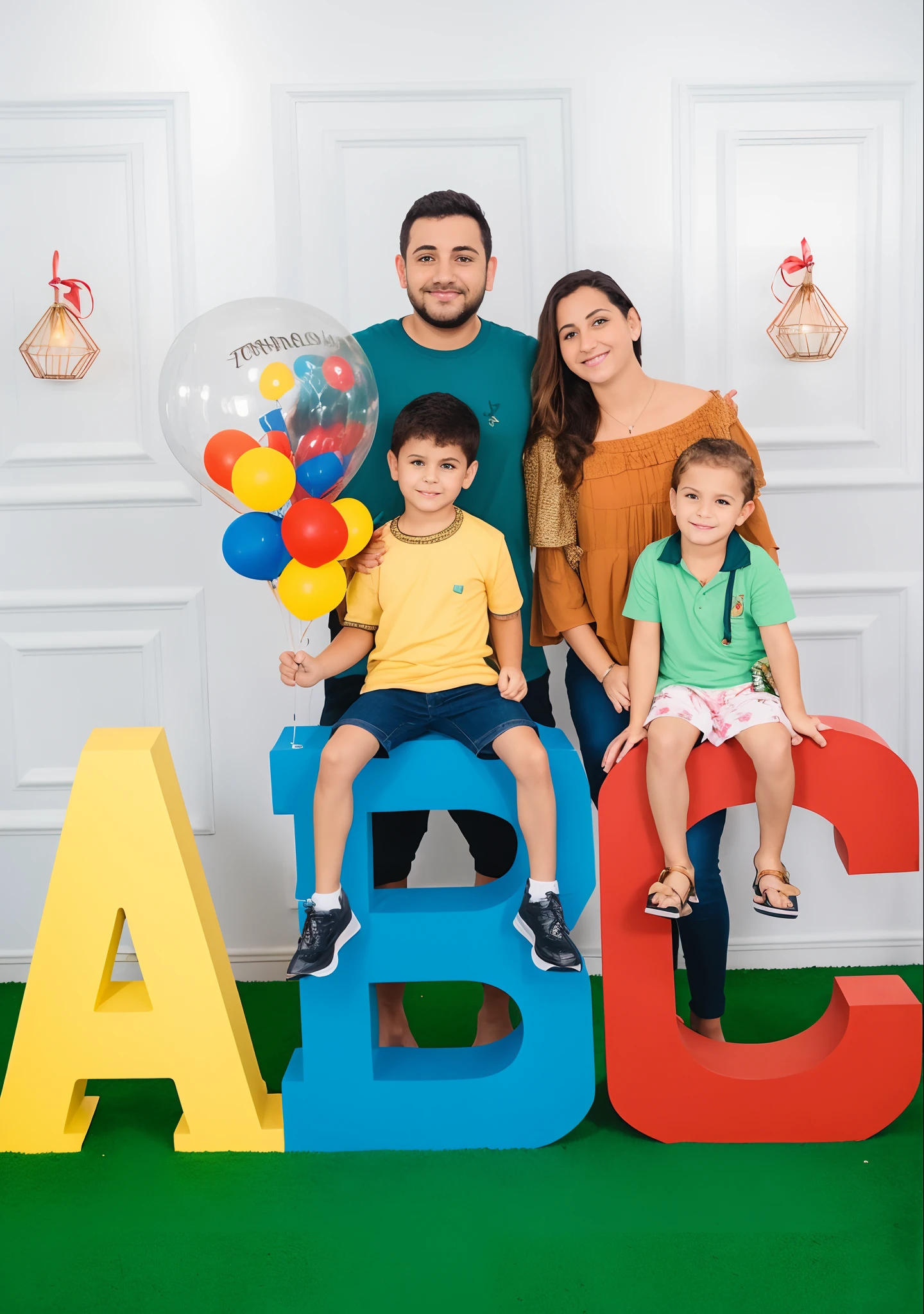 There's a group of people sitting on a big letter, 1614572159, Directed by: Alexander Fedosav, Antecedentes complexos, Happy family, family photography, Directed by: Nandor Soldier, family portrait, kid a, foto colorida, abcdefghijklmnopqrstuvwxyz, Artem, imagem de perfil
