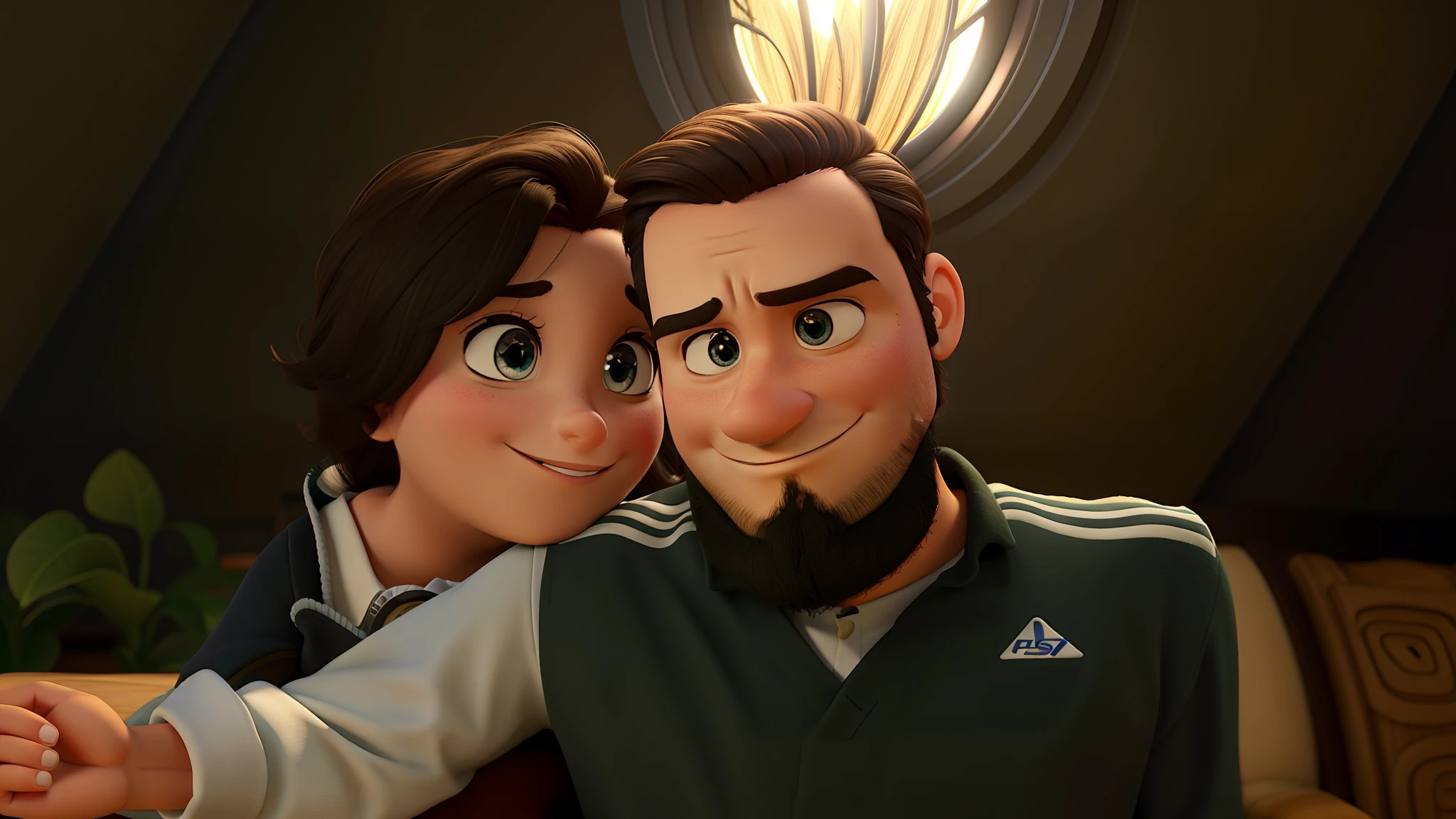 Estilo Pixar, alta qualidade