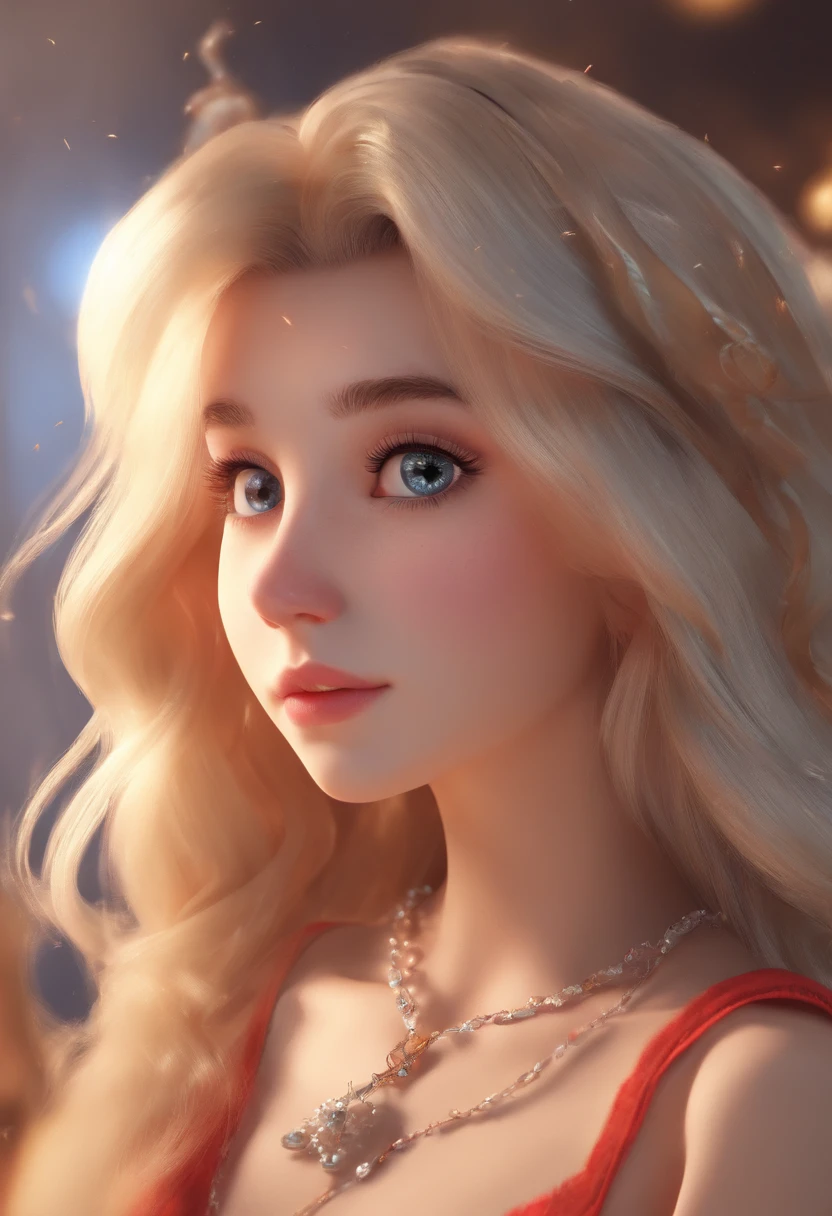 best quality, master part, fotorrealista, extremamente detalhado CG unidade 8k papel de parede, Chibi,1girl, Elsa,sozinho, cheio_corpo, sorrir, Olhando_em_visualizador, ao ar livre,