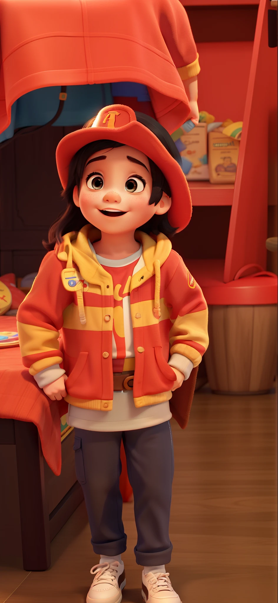 A child, estilo Disney pixar, alta qualidade, melhor qualidade
