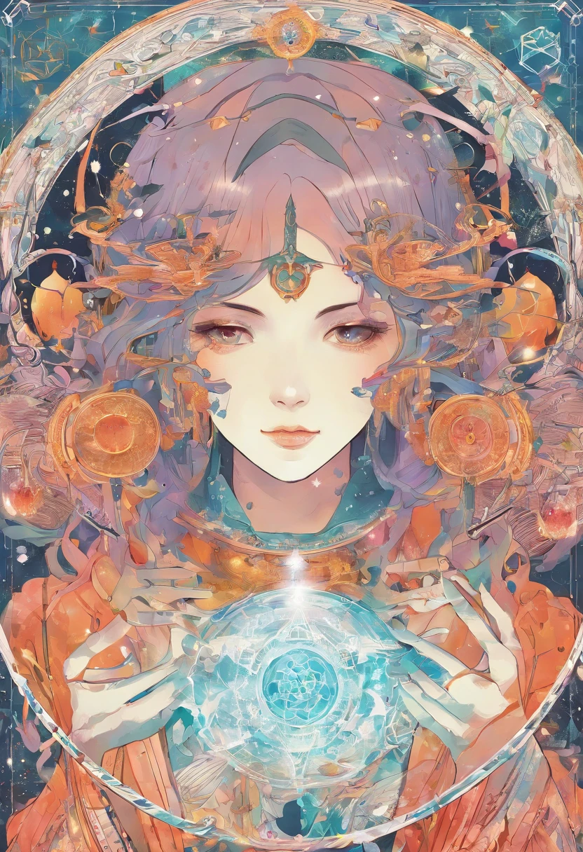 Mago Magic Circle Spellcasting conceito arte fantasia