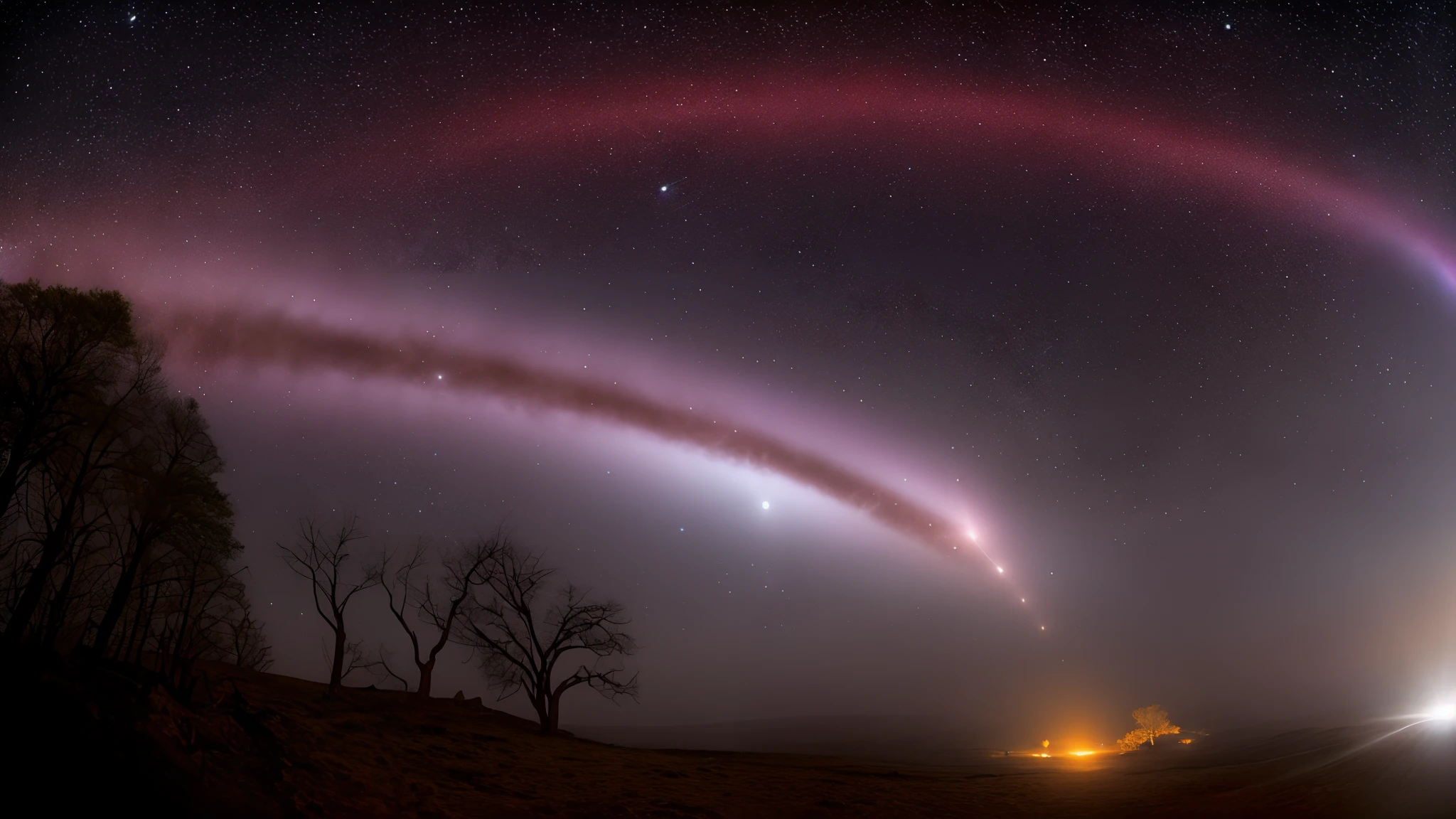 The cosmic alignment takes the form of a celestial pattern known as the "Ecliptic Nexus." This pattern is comprised of specific stars, planets, and other celestial bodies arranged in a circular formation that radiates out from a central point in the night sky. Key features of the Ecliptic Nexus include:Star Clusters: The alignment involves clusters of stars forming intricate constellations, some of which have not been seen for a century. These constellations have unique names and symbolism, representing various aspects of the world and the cosmos.
Planetary Alignment: Several planets, including the gas giants and perhaps even the moons of the world, align in perfect symmetry, creating a stunning visual effect. These celestial bodies emit a soft, ethereal glow that enhances the Nexus's brilliance.Arcane Arcs: As part of the alignment, shimmering, iridescent arcs of magical energy connect the celestial bodies, weaving an intricate tapestry across the night sky. These arcs pulse with ever-shifting colors, casting a gentle, otherworldly light on the land below.
Celestial Gateways: Within the Ecliptic Nexus, there appear to be transient, shimmering portals that lead to other planes of existence. These gateways appear as sparkling vortices and serve as the conduit through which the Syndicate seeks to draw cosmic power.
Mystical Radiance: The Ecliptic Nexus exudes a mesmerizing and calming radiance that bathes the land beneath it in a soft, magical light. This radiance affects the behavior of creatures and even influences the Weave of AethyrAstronomical Precision: The alignment is a testament to the precise mathematical harmony of the cosmos. It occurs for only a brief period, typically a few days or weeks, during which the night sky is transformed into a breathtaking display of celestial art.