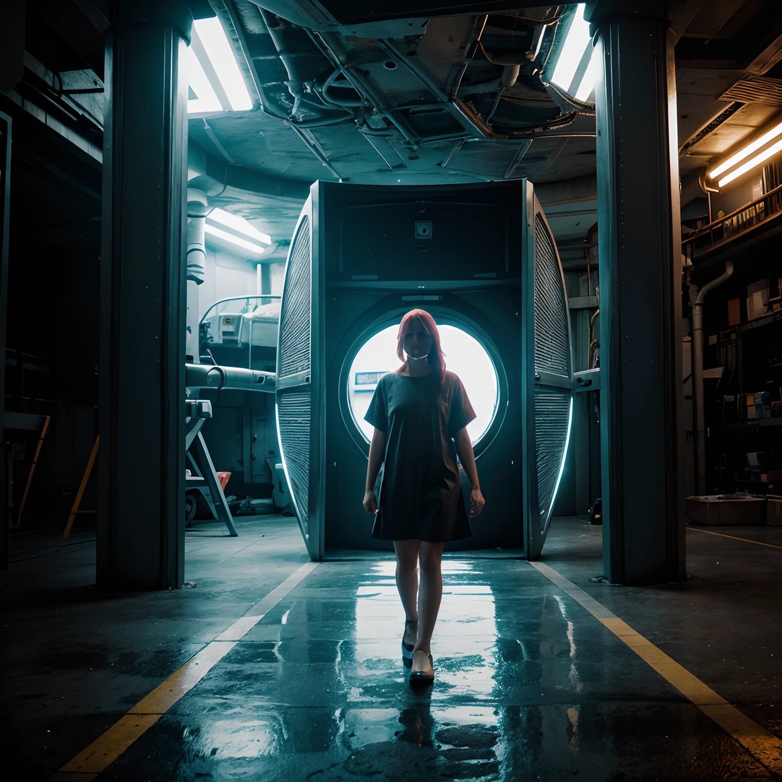 Create a photo of me in a utopian future