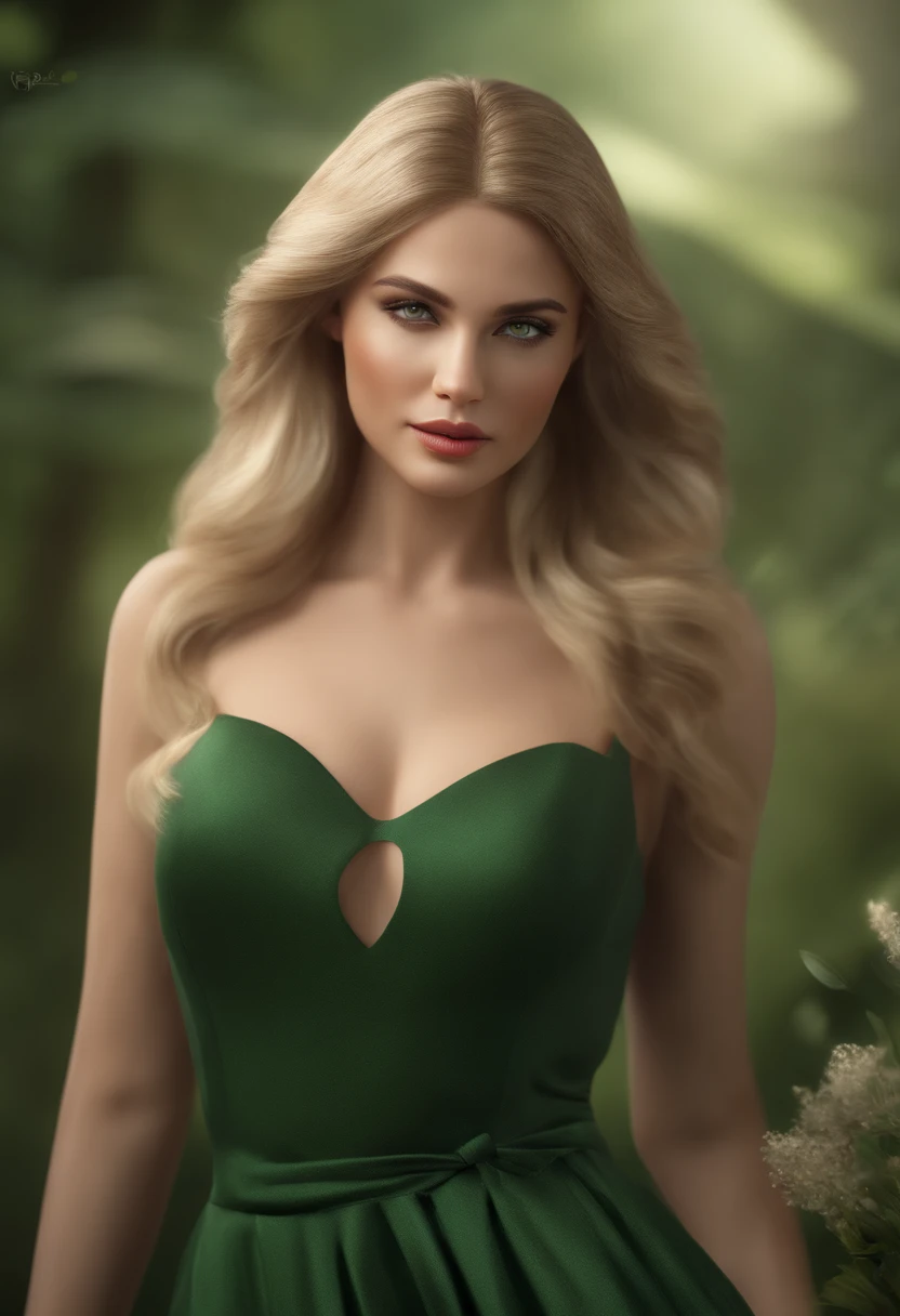 Immerse yourself in the elegance and sophistication of a gorgeous blonde girl with captivating sparkling green eyes. Use 3D techniques and Octane rendering in 8K resolution to create a hyper-realistic portrait of your detailed face. Intricate sharp details and smooth rendering style, combined with the lighting film studio, will make this work a true masterpiece. Be prepared to take a leap forward in ArtStation as it becomes a trendsetter in the digital art community.