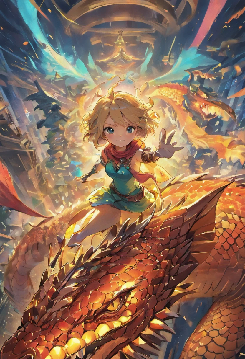 retrato da mulher, on top of a Dragon ::style cartoon, (((Front view))), Estilo Disney Pixar, Filme 3D, altamente detalhado, vivid colors (((corpo inteiro))) ::n_style realista, anime