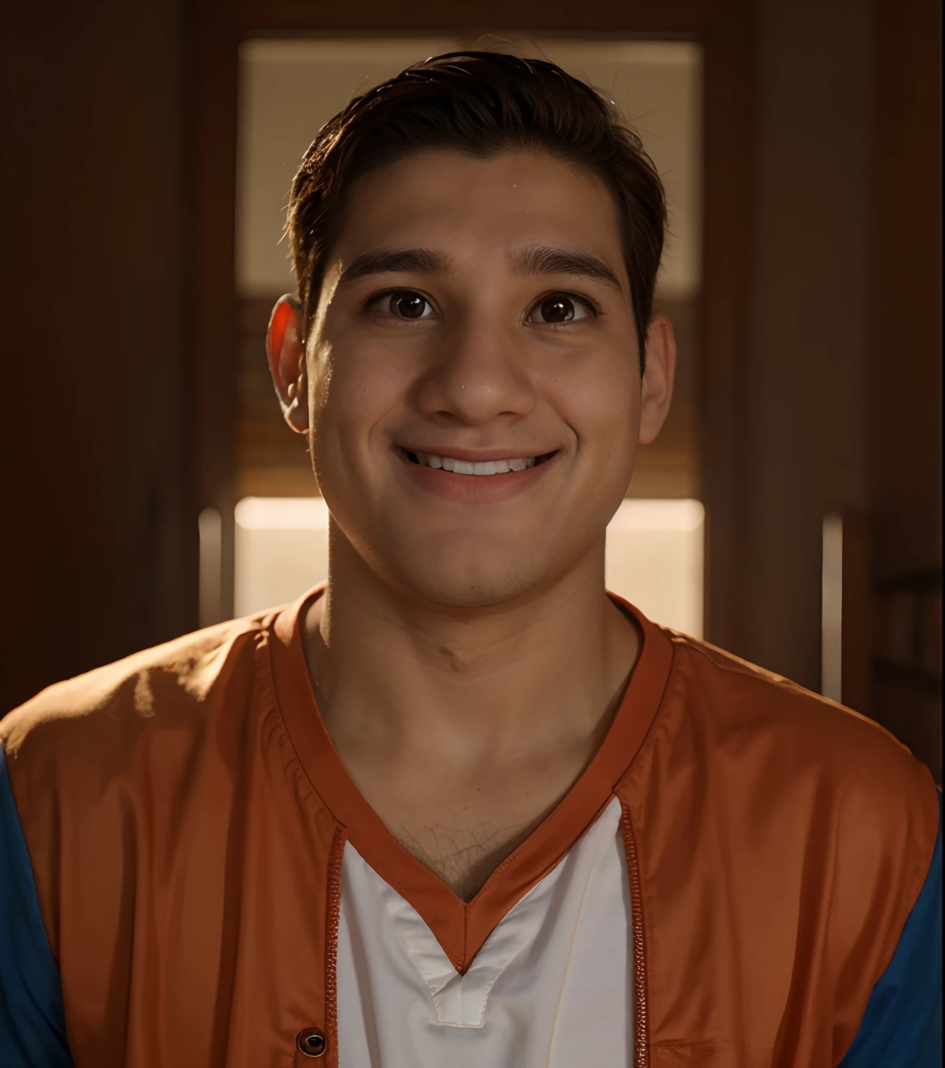 um jovem moreno estilo Disney pixar, alta qualidade melhor qualidade
