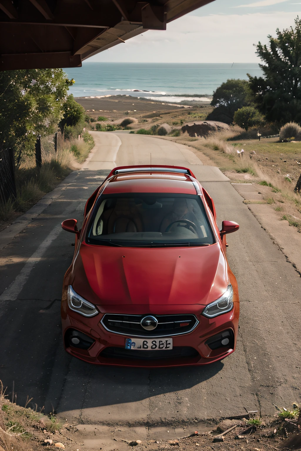 red car