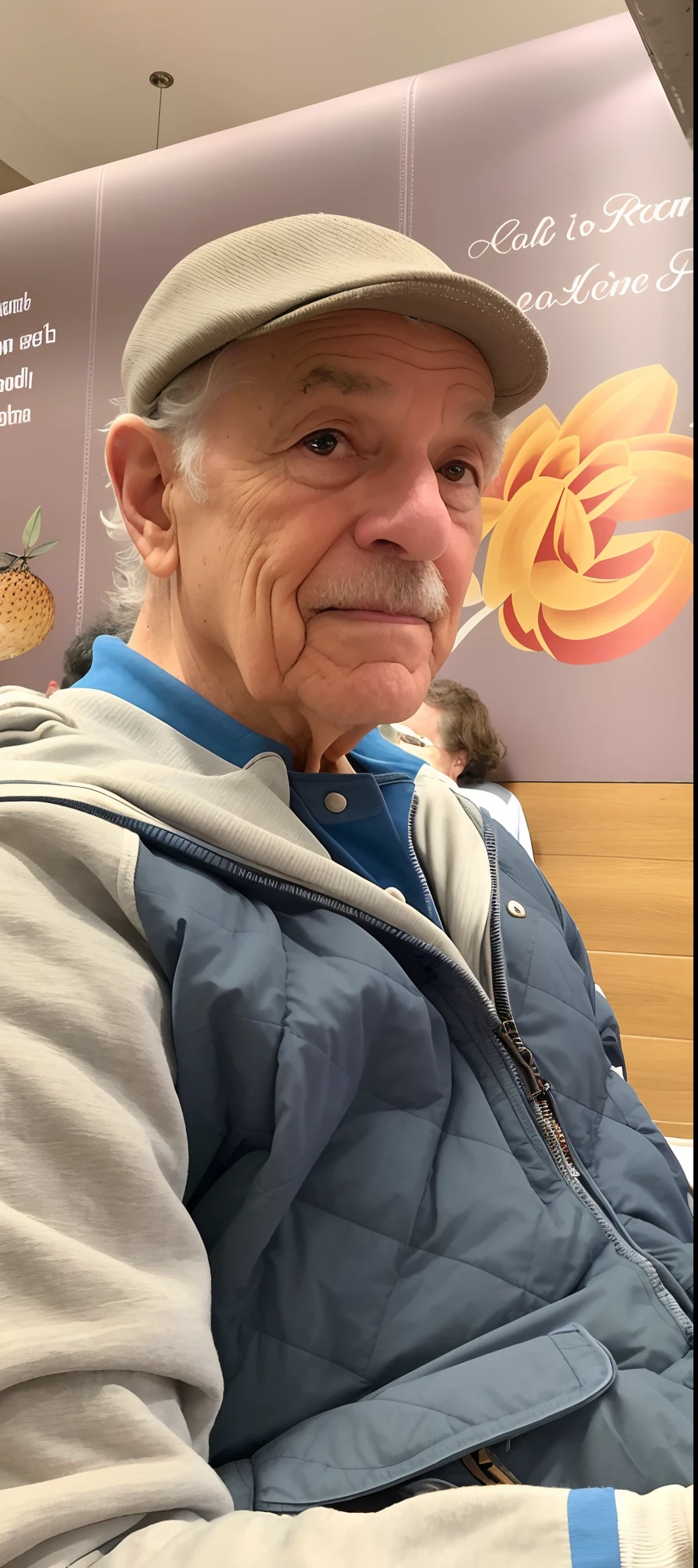 there is a man sitting at a table with a plate of food, ele tem cerca de 7 0 anos de idade, taken in the early 2020s, ele tem cerca de 60 anos, ele tem cerca de 6 0 anos de idade, ele tem cerca de 8 0 anos de idade, French Man, Luisiana, album photo, taken in the late 2010s